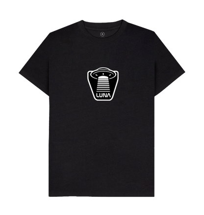 Black Mens Remill Beamed Tee