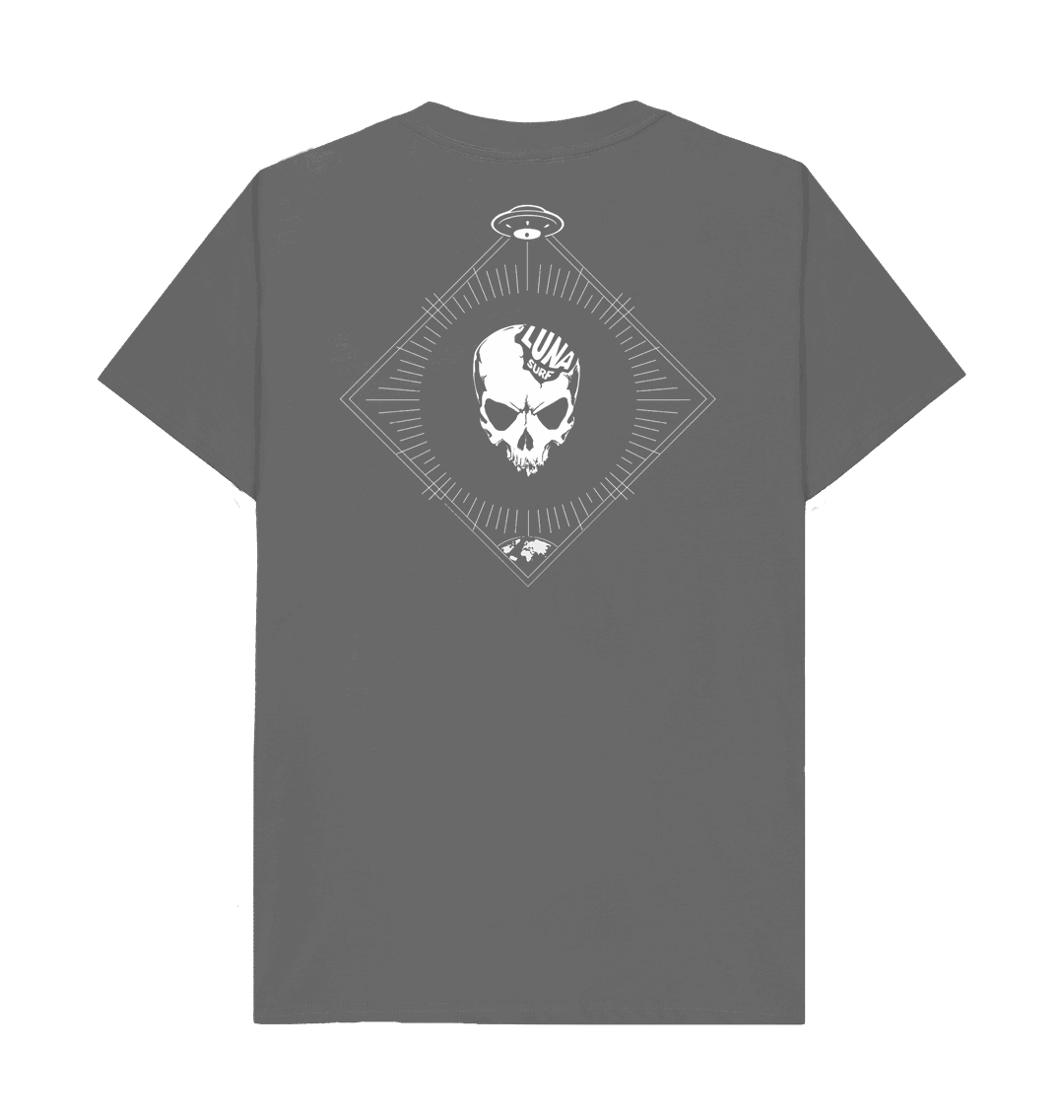 Mens Beamed Alien Tee Back Logo