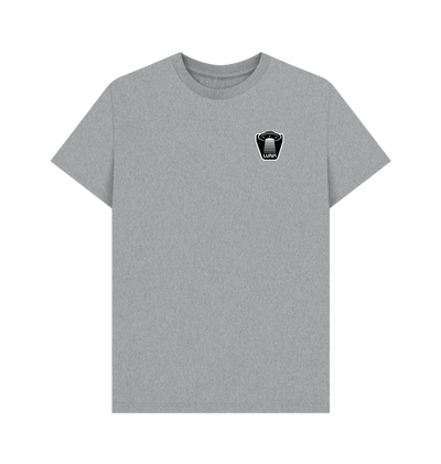 Athletic Grey Mens 'UFO BEAMED' Tee | Large Back Print