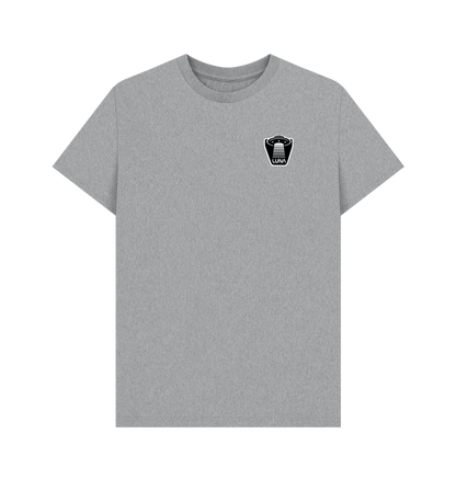 Athletic Grey Mens 'UFO BEAMED' Tee | Large Back Print