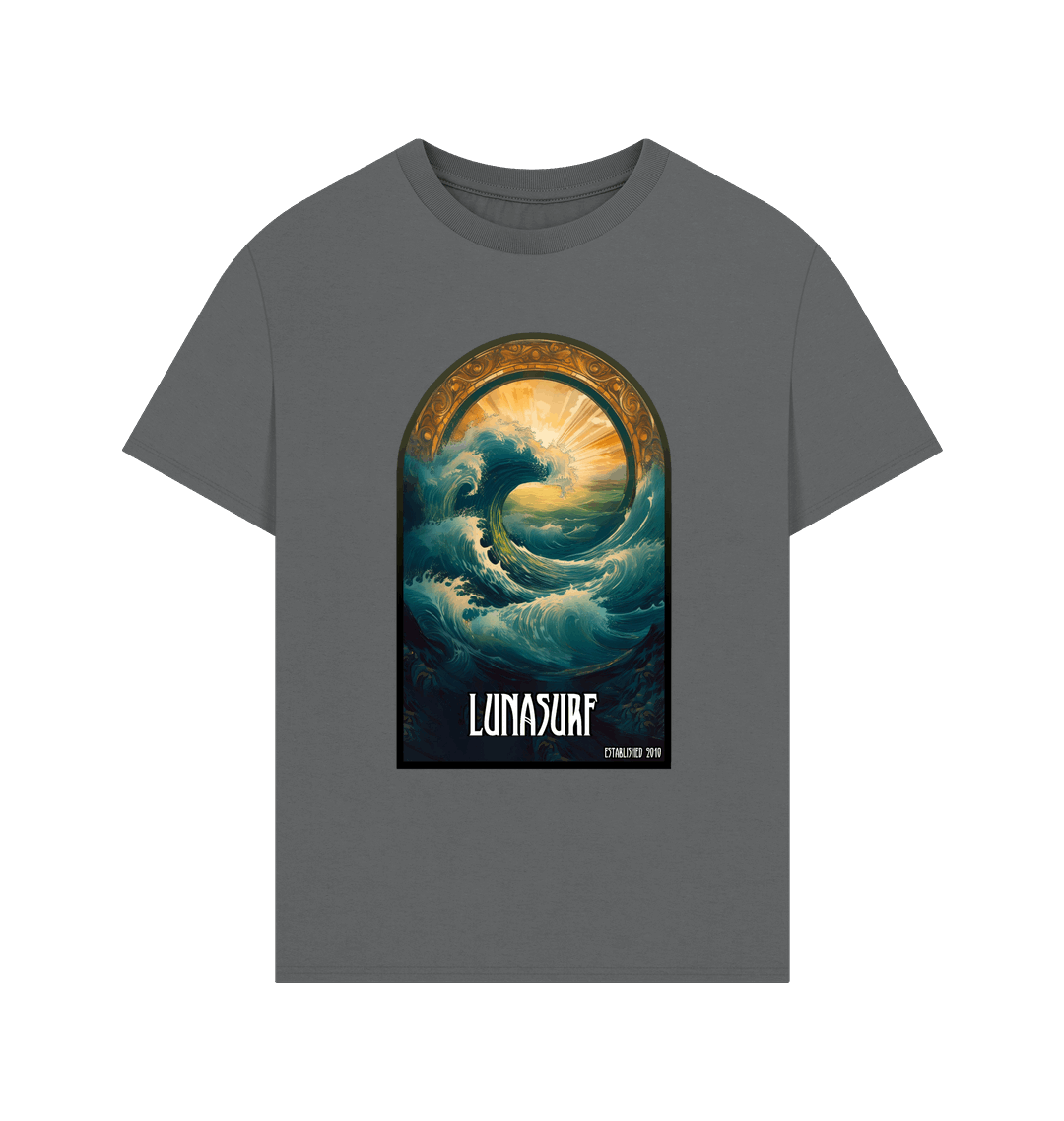 Slate Grey Printed T-shirt