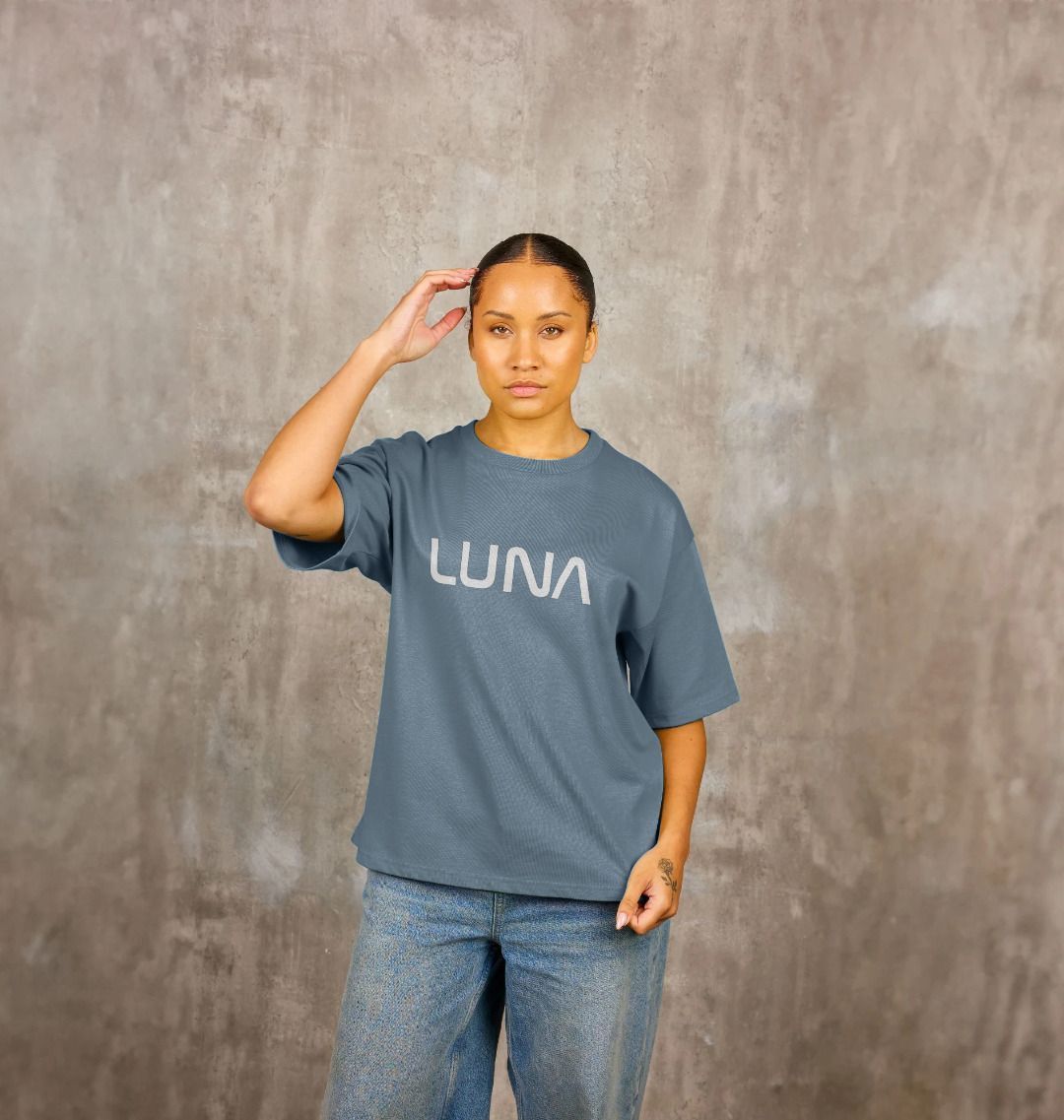 Damen Oversize Astro T-Shirt