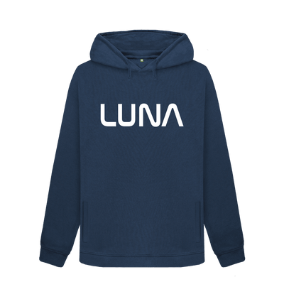 Navy Blue Womens Astro Pullover Hoodie