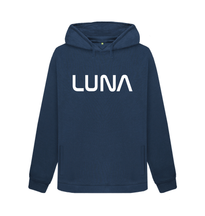 Navy Blue Womens Astro Pullover Hoodie