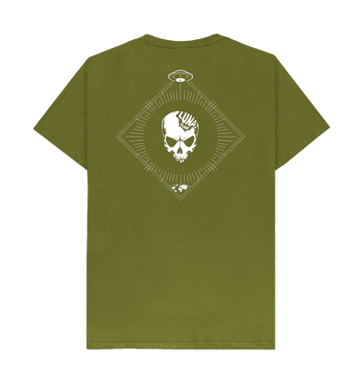 Mens Beamed Alien Tee Back Logo
