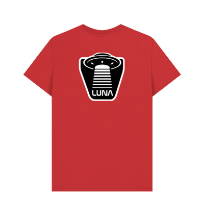 Mens 'UFO BEAMED' Tee | Large Back Print