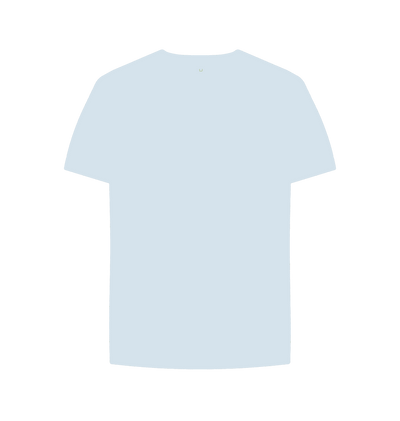 Sky Blue Womens Relaxed Fit Astro Tee