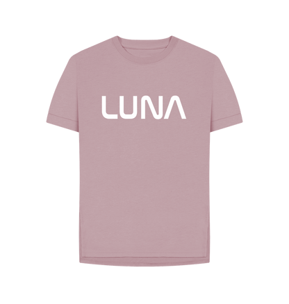 Mauve Womens Relaxed Fit Astro Tee