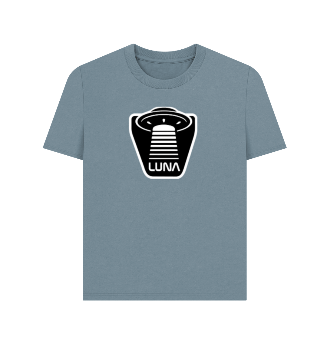 Stone Blue Womens 'UFO Beam' Tee