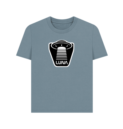 Stone Blue Womens 'UFO Beam' Tee