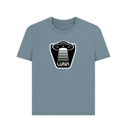 Stone Blue Womens 'UFO Beam' Tee