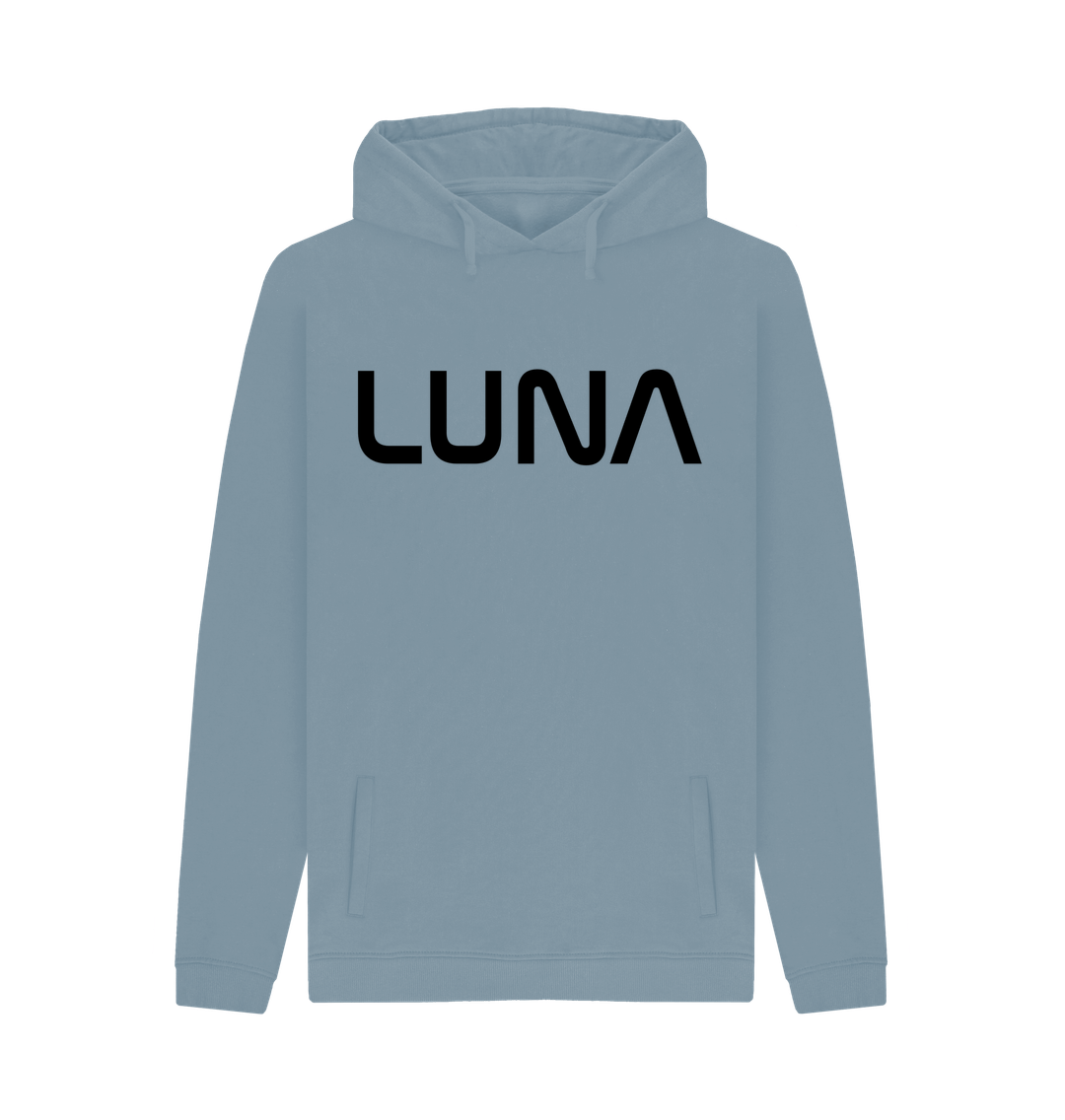 Stone Blue Mens Astro Hoodie