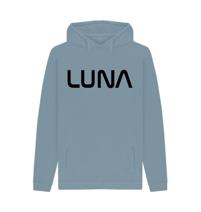 Stone Blue Mens Astro Hoodie