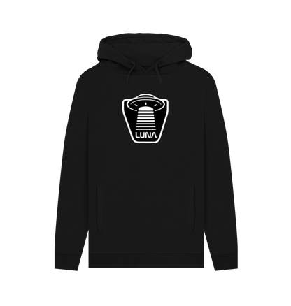 Black Mens UFO Beam Hoodie