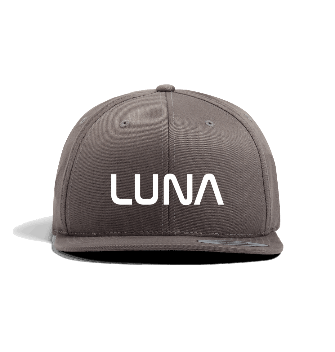 Dark Grey Luna ASTRO Snapback Cap