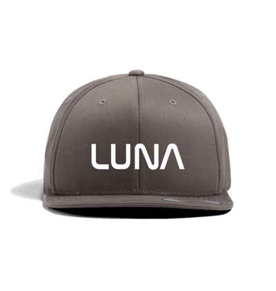 Dark Grey Luna ASTRO Snapback Cap