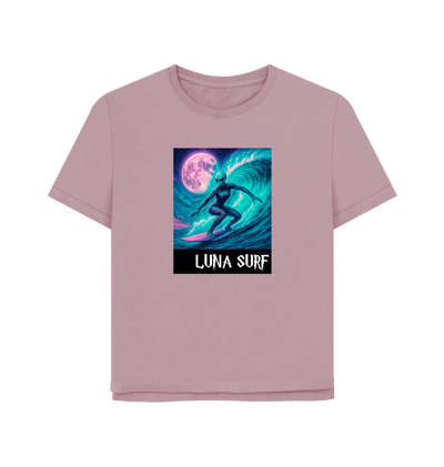 Mauve Printed T-shirt Front