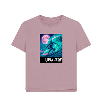 Mauve Printed T-shirt Front