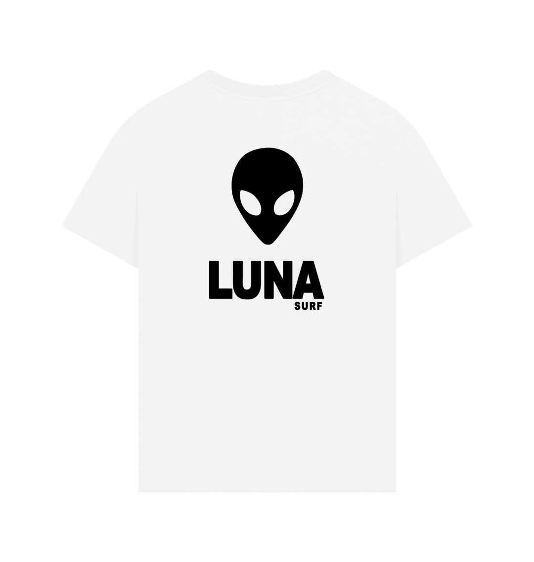 Mens 'ORIGINAL LUNA LOGO' Oversize Tee | Large Back Print