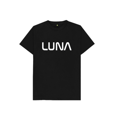 Black Kids Astro Text Logo Tee