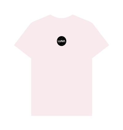 Pink Mens 'LUNA CONSTELLATION' Tee | Large Back Print