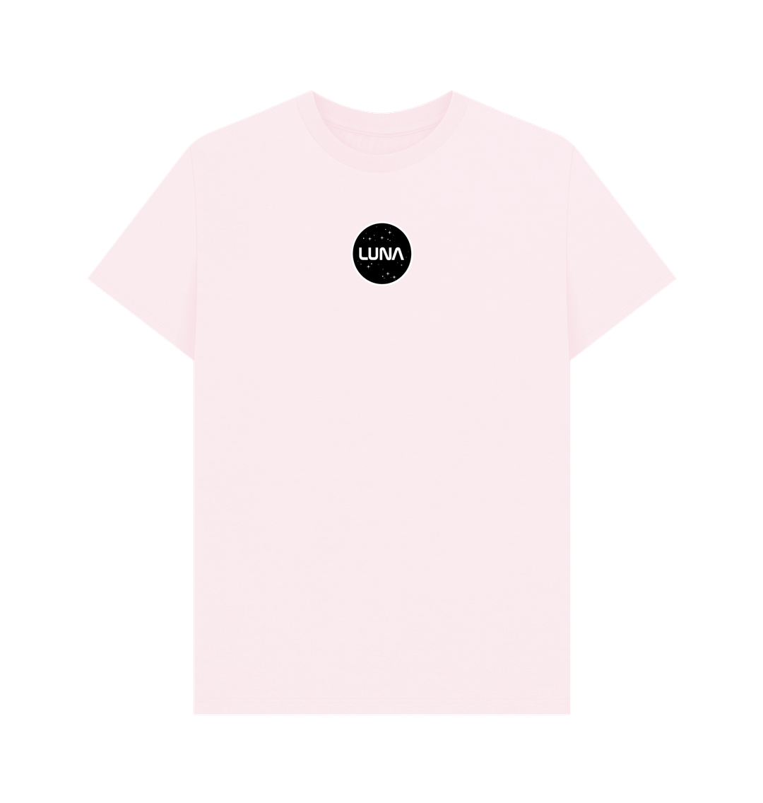 Pink Mens 'LUNA CONSTELLATION' Tee | Large Back Print