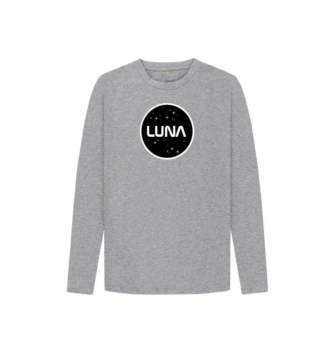 Athletic Grey Kids Luna Constellation Long Sleeve Tee