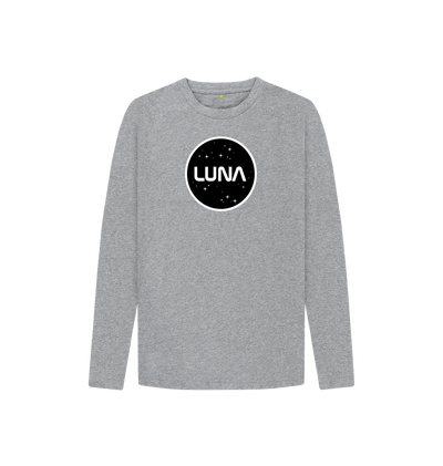 Athletic Grey Kids Luna Constellation Long Sleeve Tee