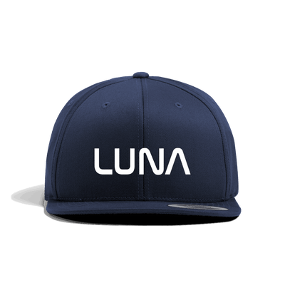 Navy Luna ASTRO Snapback Cap