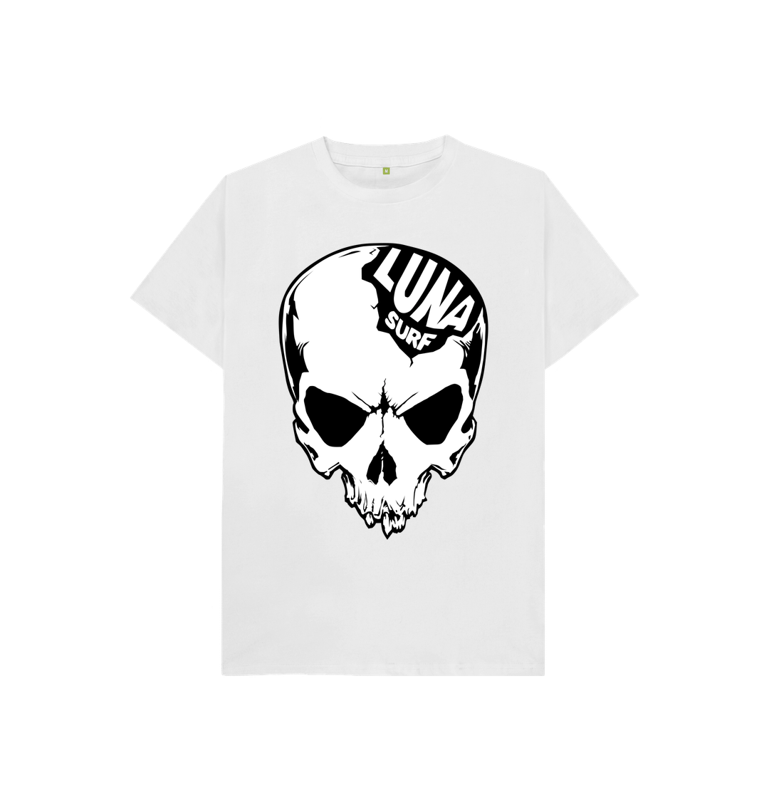 White Kids Alien Skull Tee