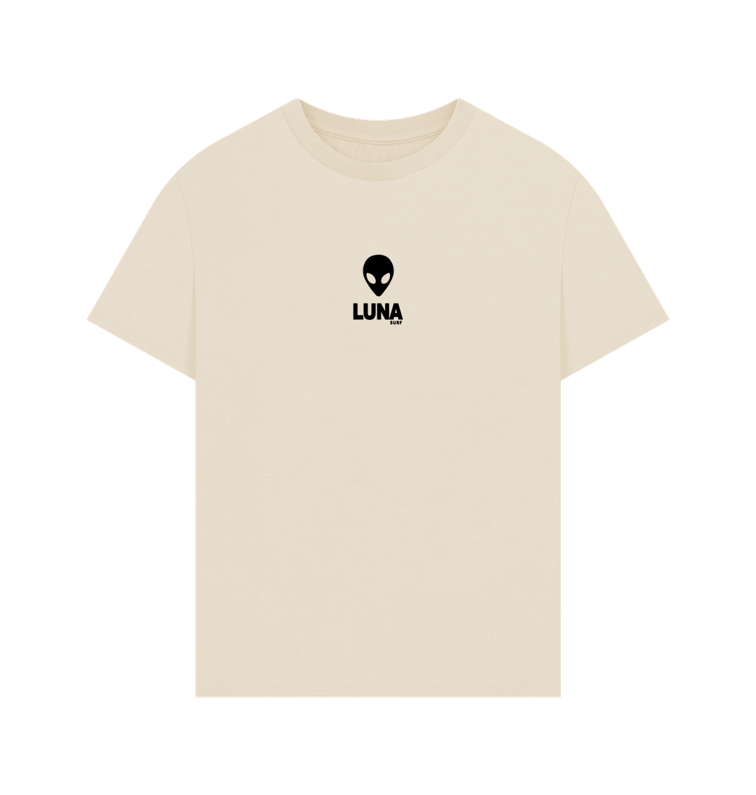 Oat Mens 'ORIGINAL LUNA LOGO' Oversize Tee | Large Back Print