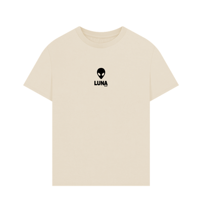 Oat Mens 'ORIGINAL LUNA LOGO' Oversize Tee | Large Back Print