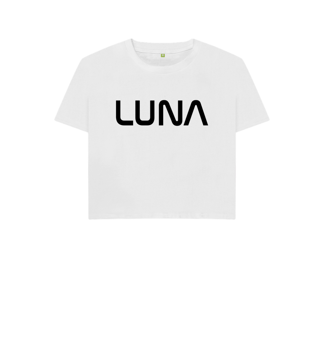 White Printed T-shirt Front