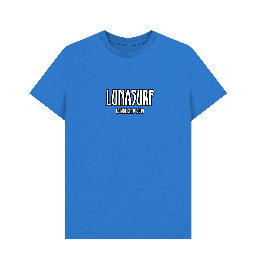 Bright Blue Printed T-shirt