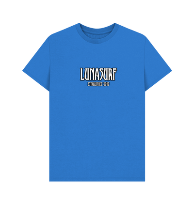 Bright Blue Printed T-shirt