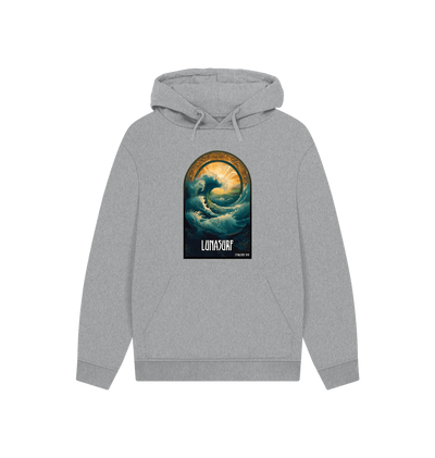 Athletic Grey Printed Hoody