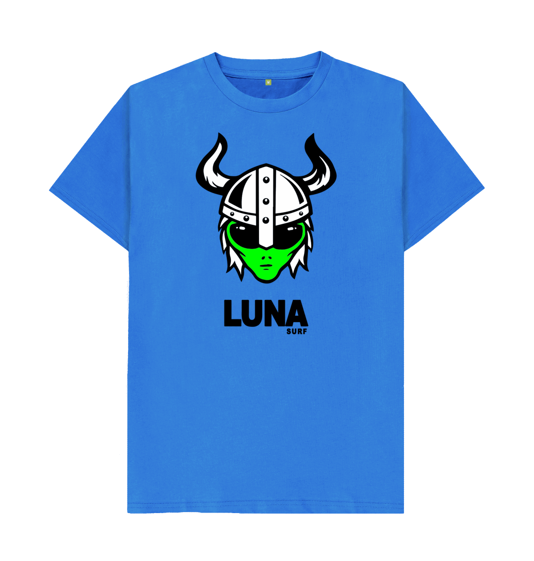 Bright Blue Mens Viking Tee