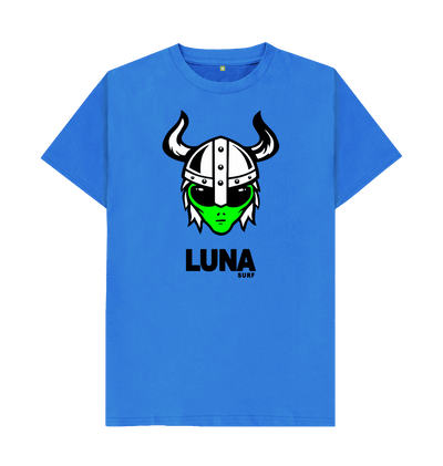 Bright Blue Mens Viking Tee