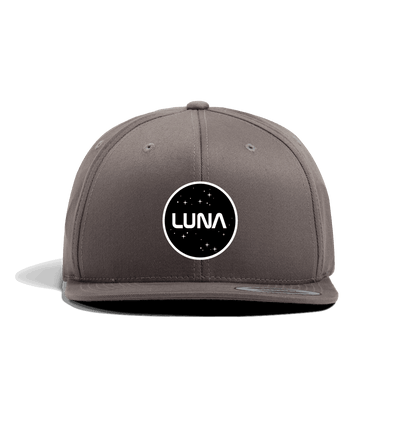 Dark Grey Luna CONSTELLATION Snapback Cap