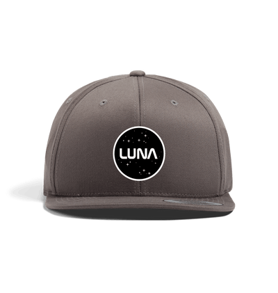Dark Grey Luna CONSTELLATION Snapback Cap