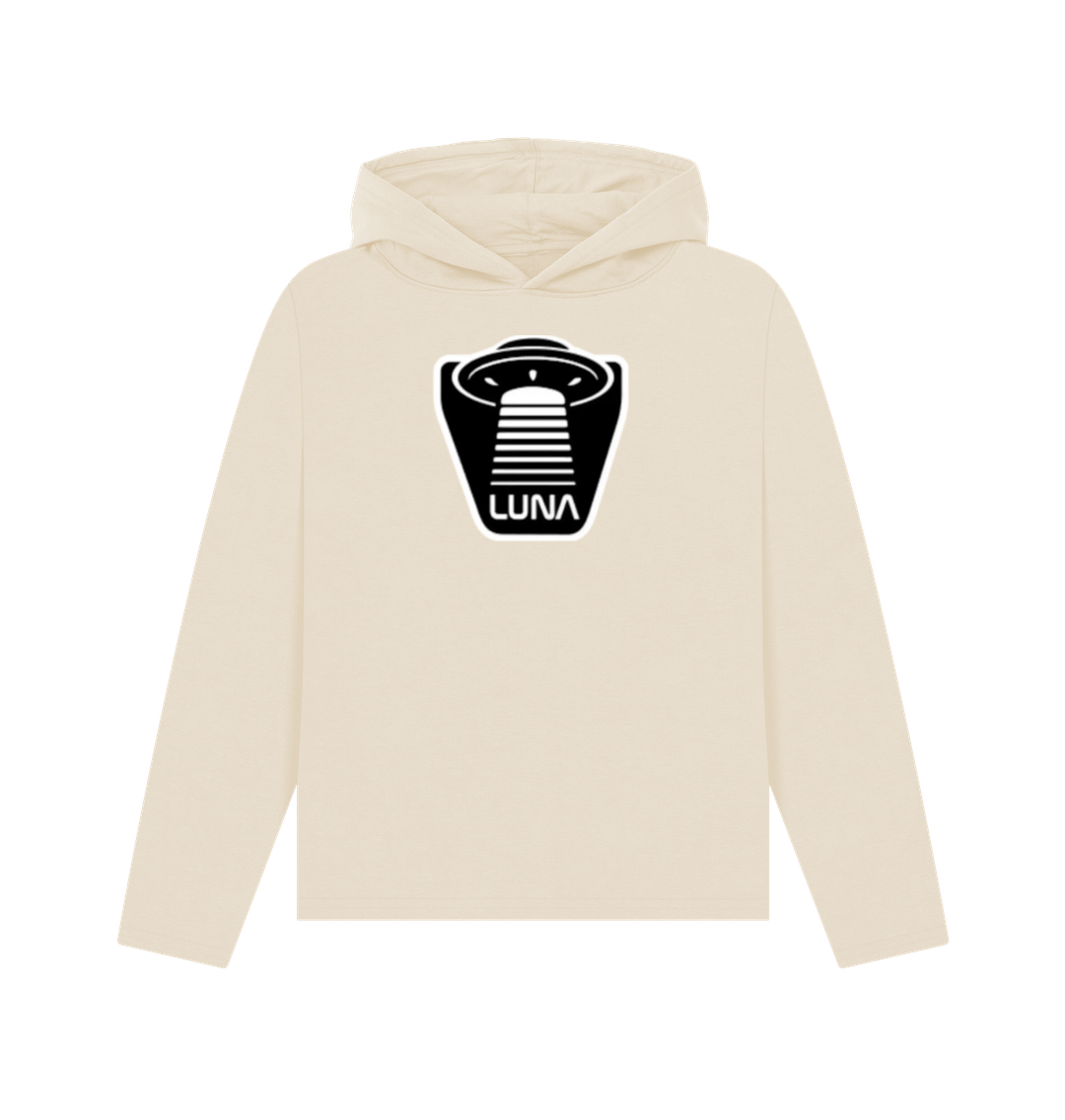 Oat Womens Relaxed Fit Hoodie 'UFO Beam'