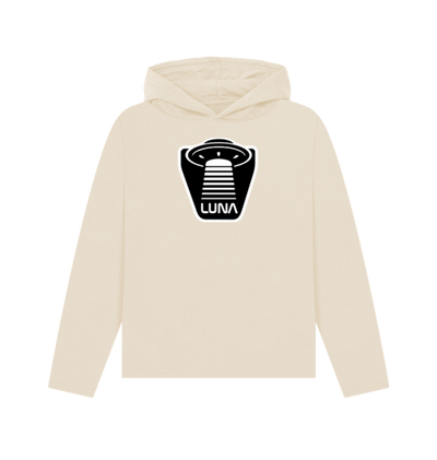 Oat Womens Relaxed Fit Hoodie 'UFO Beam'