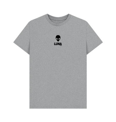 Athletic Grey Mens 'ORIGINAL LUNA LOGO' Tee | Large Back Print