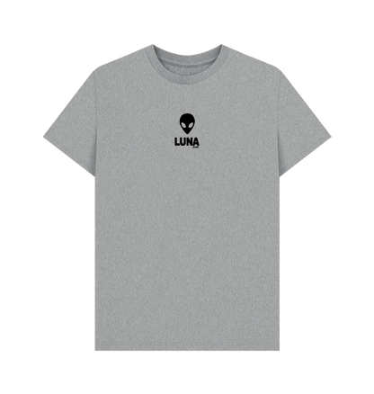 Athletic Grey Mens 'ORIGINAL LUNA LOGO' Tee | Large Back Print