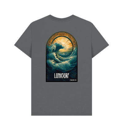 Slate Grey Printed T-shirt