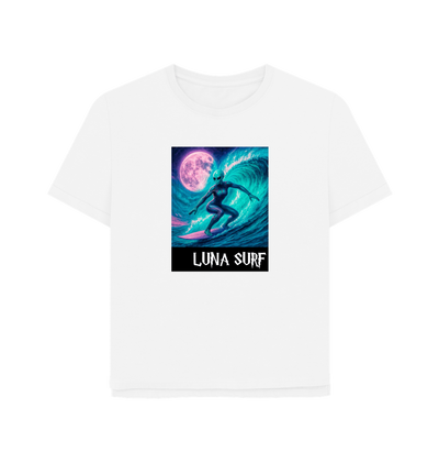 White Printed T-shirt Front