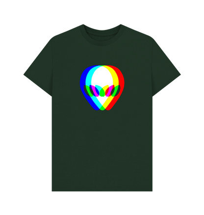 Evergreen Mens 3D Alien Tee