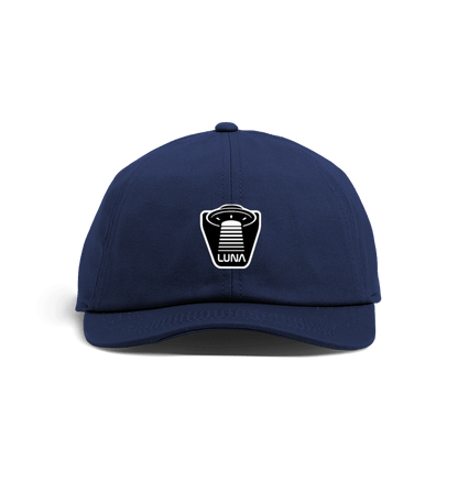 Oxford Navy Luna BEAMED Baseball Cap