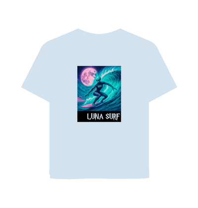 Sky Blue Printed T-shirt Front