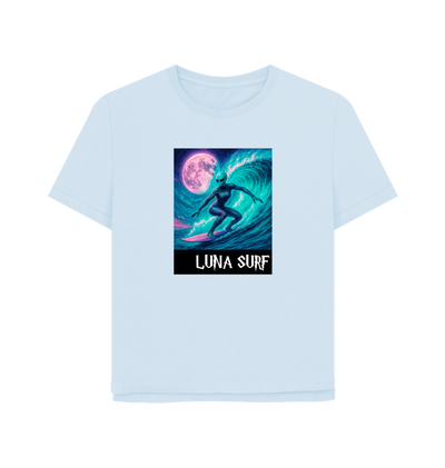 Sky Blue Printed T-shirt Front